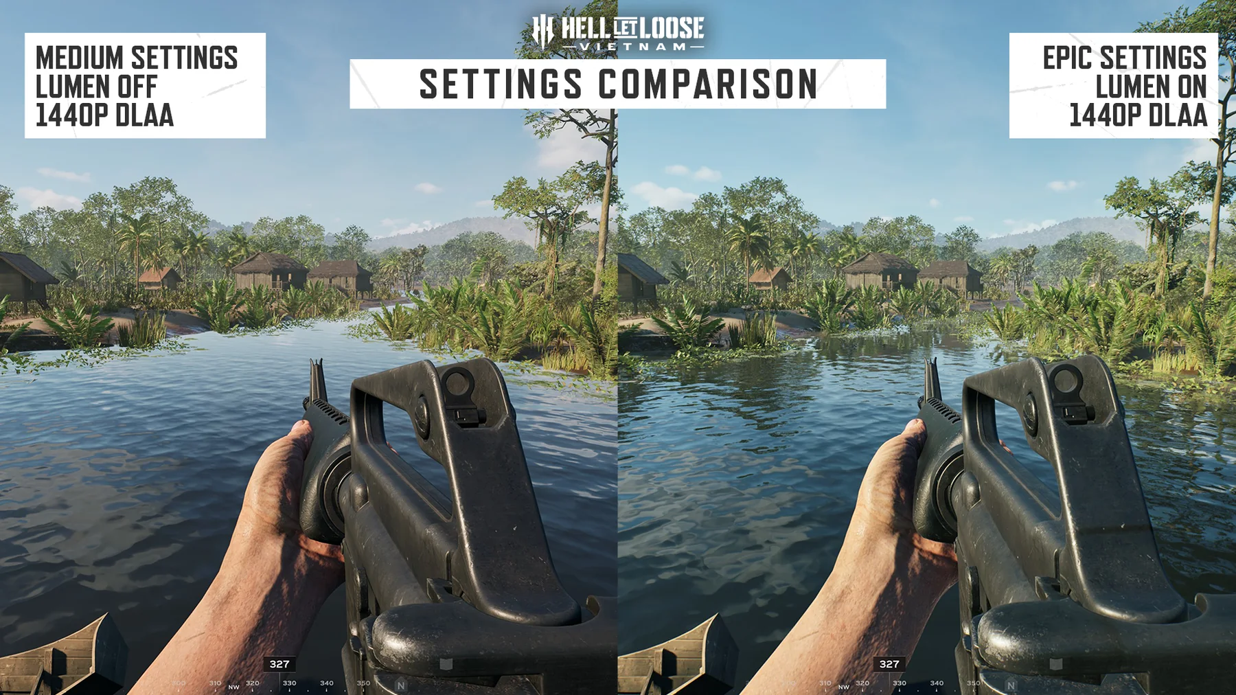 Official Hell Let Loose Vietnam display settings screen